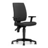 taktikk kontorstol for hjemmekontor-studentplass-leksestol farge mørk grå