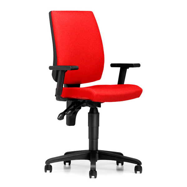 taktikk kontorstol for hjemmekontor-studentplass-leksestol farge rød