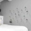 Frost Blossom akryl garderobekrok – miljøbilde 3- kontor & interiør Sarpsborg