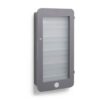 Zenit mobilpool -compact 30 mobiler – grå- glassdør – oppbevaring av mobiltelefoner – kontor & interiør as – Sarpsborg