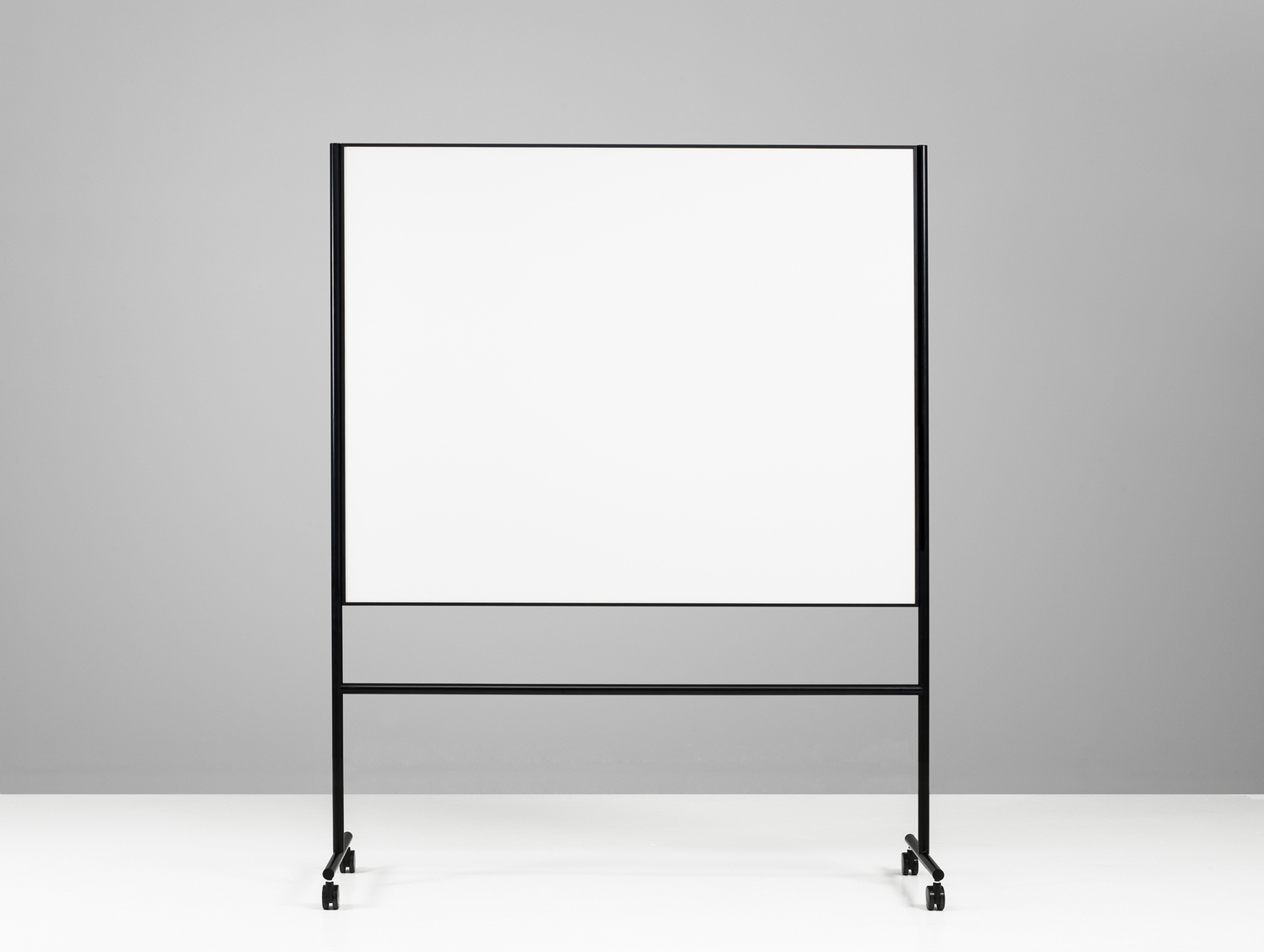 Lintex-ONE Mobile Whiteboard-Double Sided-Black-1